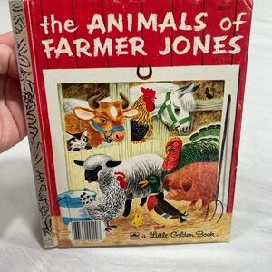 The Animals of Farmer Jones little golden Book 1953